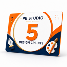 PB Studio 5 Design Credits – Digital Credit Pack PB Studio 5 Design Credits – Digital Credit Pack